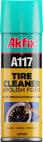 Akfix A117 OTV70 Lastik Temizleyici ve Parlatıcı Köpük 500 ml