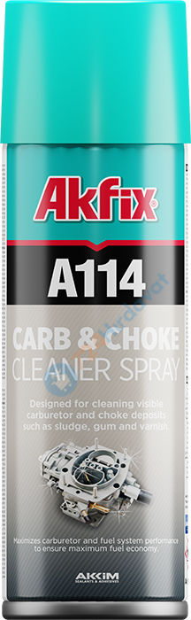 Akfix A114 YACC4 Karbüratör ve Gaz Kelebeği Temizleyici Sprey 400 ml