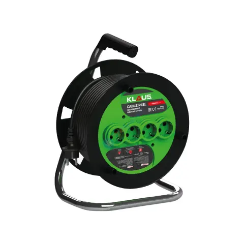 KLAUS KE30220 MAKARALI KABLO AÇIK TİP 20 MT 3x1,5 MM
