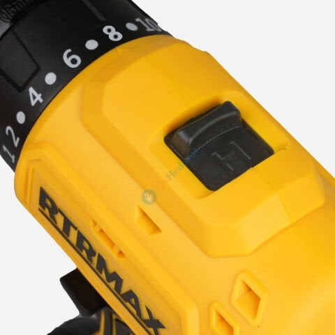 RTRMAX RTS5010 Akülü Matkap Kömürsüz 54Nm 2X2 Ah Akü Rtrmax S-Lion