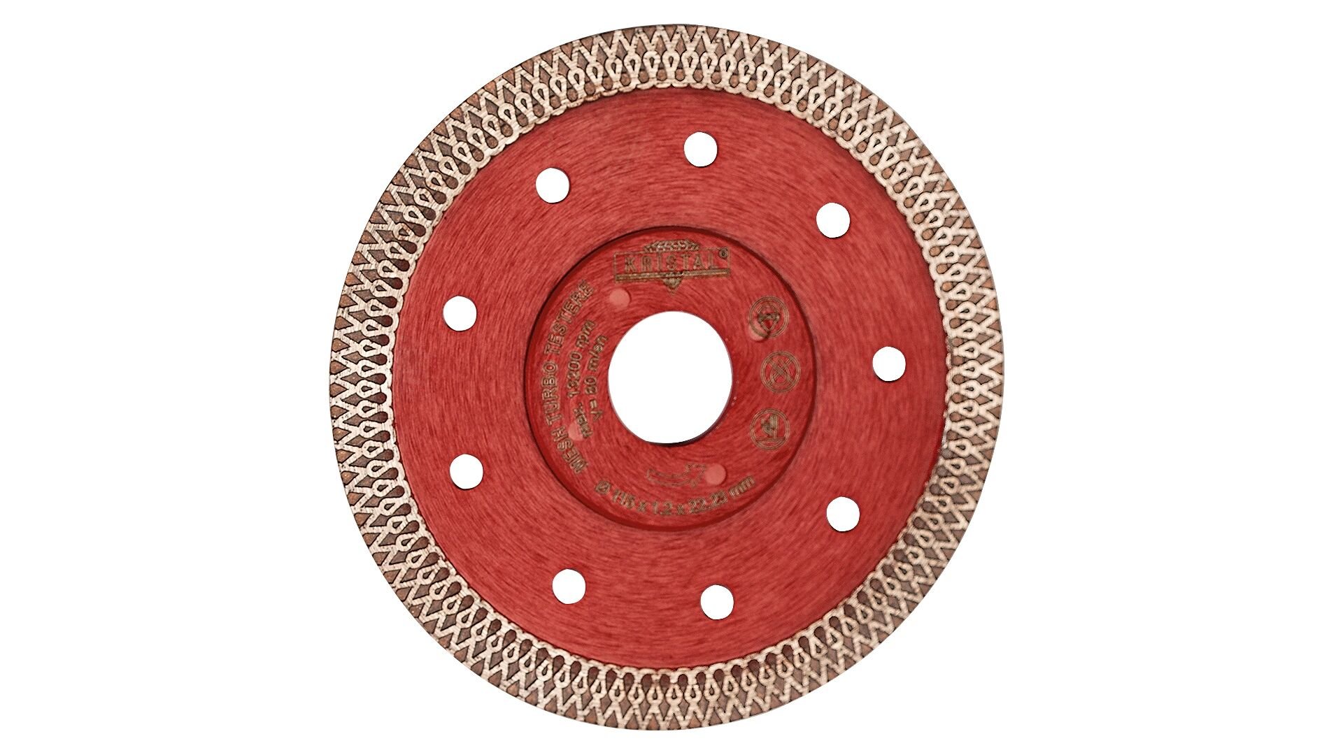 Kristal 33453 Ø 115 mm Mesh Elmas Testere