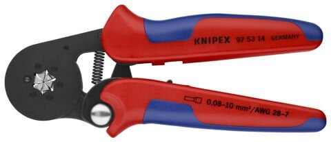 Knipex 97 53 14 Ayarlı Kablo Yüksük Sıkma Pensesi