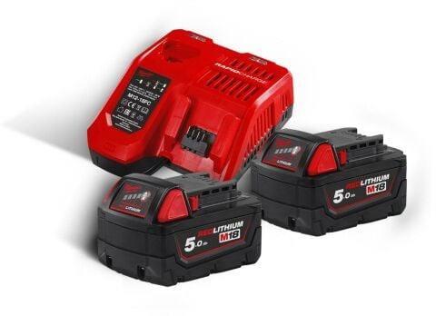 Milwaukee M18 NRG-502 AKÜ+ŞARJ CİHAZI PAKET