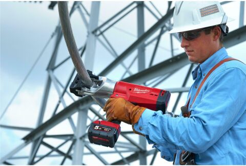 Milwaukee M18 HCC45-522C AKÜLÜ HİDROLİK KABLO KESİCİ 45 MM