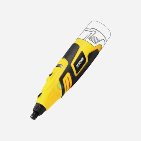 RTRMAX RTX1234B Akülü Mini Kalıpçı Taşlama 12V  *Aküsüz* Rtrmax X-Lion