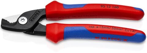 Knipex 95 12 160 Siyah Kablo Makası