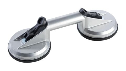 Kristal 33466 Çiftli Ø 115mm Vantuz – 100kg Kaldırma Kapasiteli