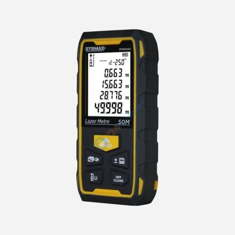 RTRMAX RTM035G 50 Mt Şarjlı Yeşil Lazer Mesafe Ölçer Rtrmax