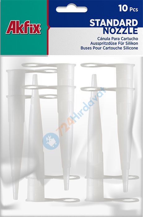 Akfix AKU220 Silikon Kanülü 10'lu Paket
