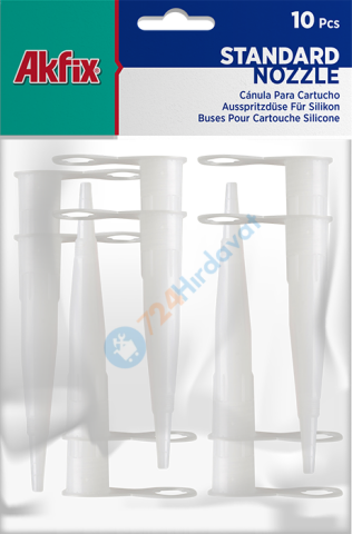 Akfix AKU220 Silikon Kanülü 10'lu Paket