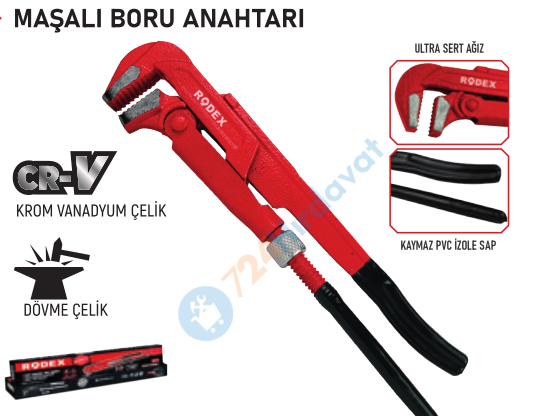 RODEX MAŞALI BORU ANAHTARI  1'  (ANM1T)