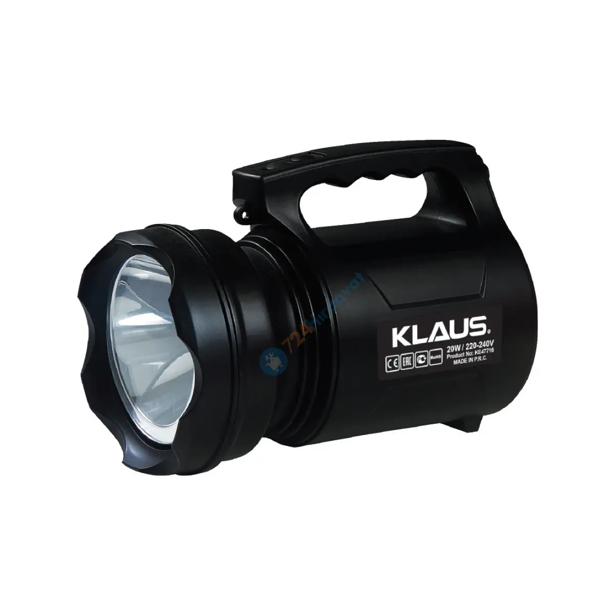 KLAUS KE47716 IP65 ŞARJLI EL FENERİ 20W 9600 MAH