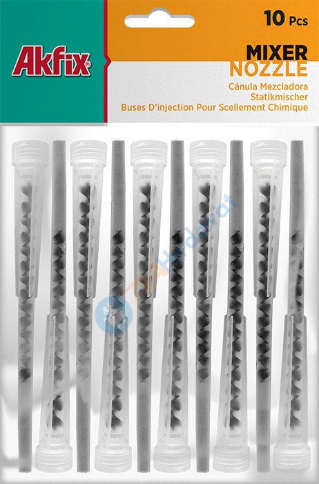 Akfix XCH00 Kimyasal Dübel Plastik Kartuş Kanülü 10’lu Paket