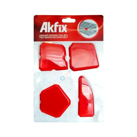 Akfix YBM4 Silikon Çekme Aparatı 4 Parça (Plastik)