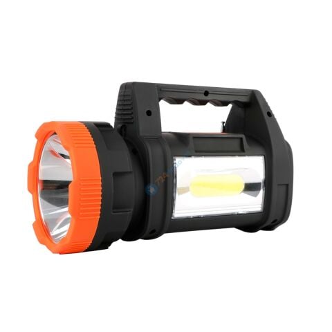 KLAUS KE47725 GÜNEŞ PANELLİ EL FENERİ 15W 600 LÜMEN 8000 MAH 3 ADET AMPUL /BLUETOOTH