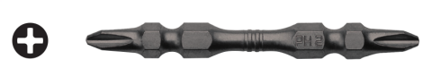Ceta Form CB/662TM 1/4'' Çift Taraflı Yıldız Bits Uç (Torsion) - PH2x65 mm