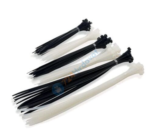 RODEX 4.8X380 PLASTİK KABLO BAĞI NATUREL (BEYAZ) (S48380T)