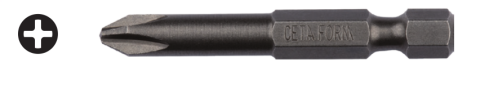 Ceta Form CB/493B 1/4'' Yıldız Bits Uç (50'li Pakette) - PH3 x 50 mm