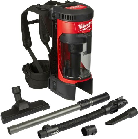 Milwaukee M18 FBPV-0 AKÜLÜ SÜPÜRGE ( akü ve şarj cihazı dahil değildir )