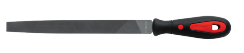 Ceta Form J55F-208H Konik Uçlu Yassı Eğe (Orta Diş/Ergonomik Sap) - 8''/200 mm