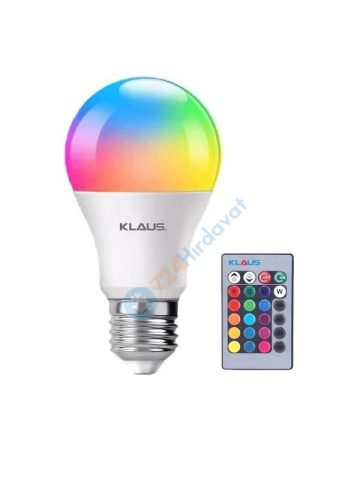 KLAUS KE48824K RGB KUMANDALI LED LAMBA