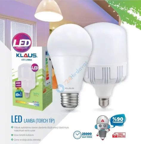 KLAUS KE49204T 40W TORCH AMPUL