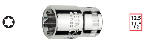 Ceta Form C26-22 Dış TORX Lokma Anahtar - E22