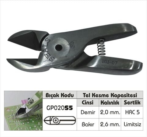 Gison GP020S5 Yan Keski Yedeği