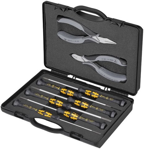 Knipex 00 20 18 ESD Elektronikçi Pense Seti