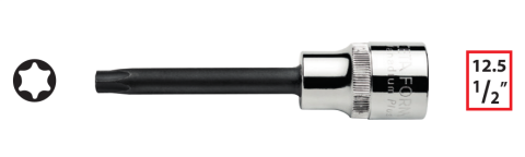 Ceta Form C28S-T20L 1/2'' TORX Uçlu Lokma (Uzun Tip) -T20 x 100 mm