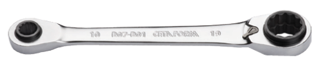 Ceta Form B07-B01 4'lü C-GEAR Cırcırlı Kombine Anahtar (10x13 - 17x19 mm)