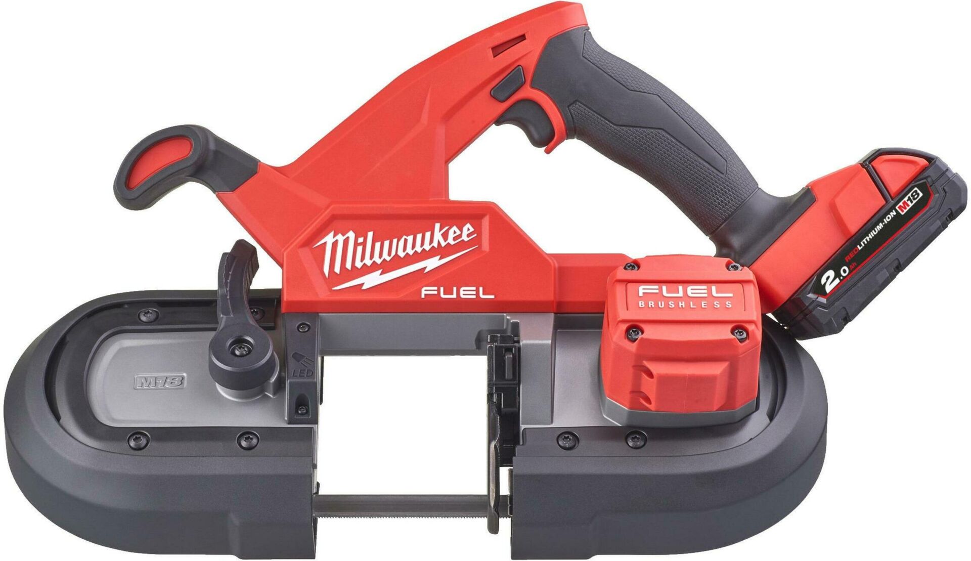 Milwaukee M18 FBS85-202C FUEL KOMPAKT BANT TESTERE