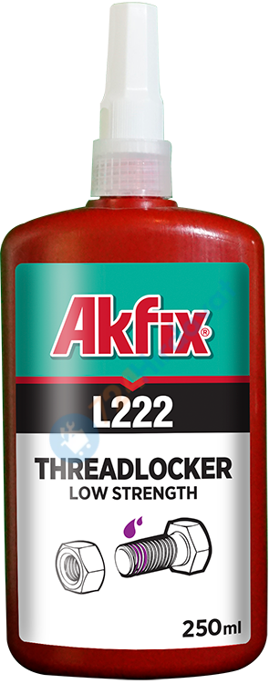 AKFİX L222_01 CİVATA SABİTLEYİCİ ORTA KUVVET 50 ML