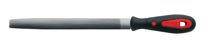 Ceta Form J56-312H Yarım Yuvarlak Eğe (İnce Diş) 12'' - 300 mm (Ergonomik Saplı)