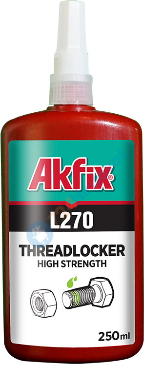 AKFİX L270_01 CİVATA SABİTLEYİCİ YÜKSEK KUVVET 50ML