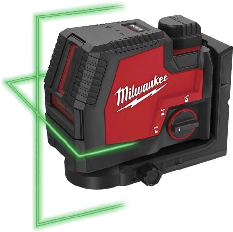 Milwaukee L4CLL-301C YEŞİL USB ÇAPRAZ LAZER METRE