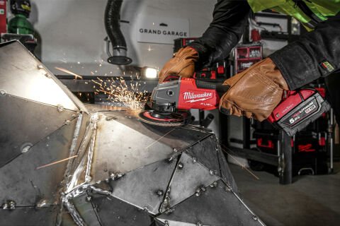 Milwaukee M18 ONEFSAG125XPDB-502X AKÜLÜ AVUÇ TAŞLAMA