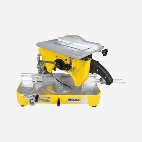 RTRMAX RTM636 Üstten Tablalı Yatarlı Gönye Kesme Maki̇nesi̇ 1100W  300 Mm İndüksi̇yon Motor Rtrmax