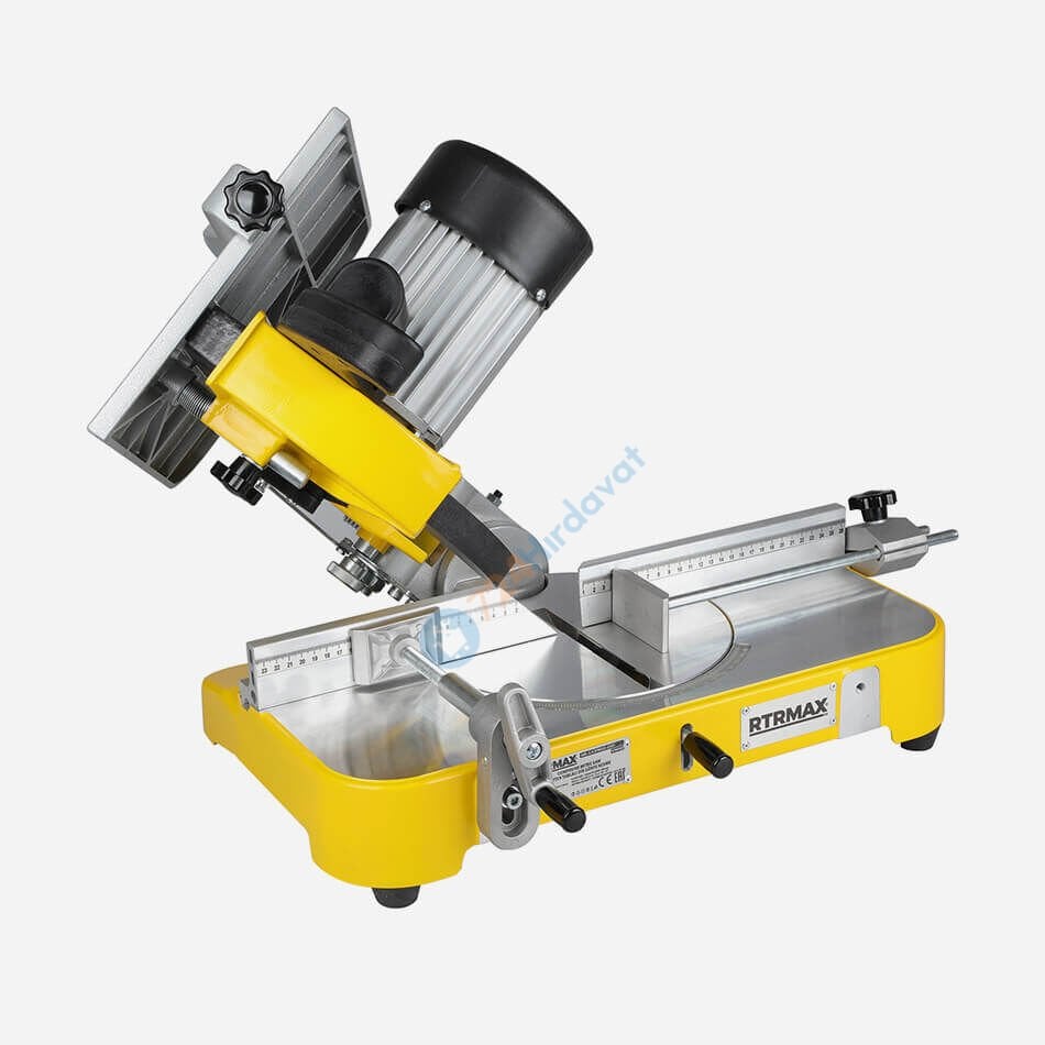 RTRMAX RTM636 Üstten Tablalı Yatarlı Gönye Kesme Maki̇nesi̇ 1100W  300 Mm İndüksi̇yon Motor Rtrmax