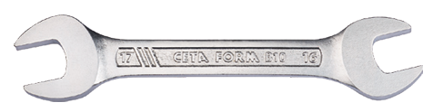 Ceta Form B10-1415 Çatal iki Ağız Anahtar (Kısa Tip) - 14x15 mm