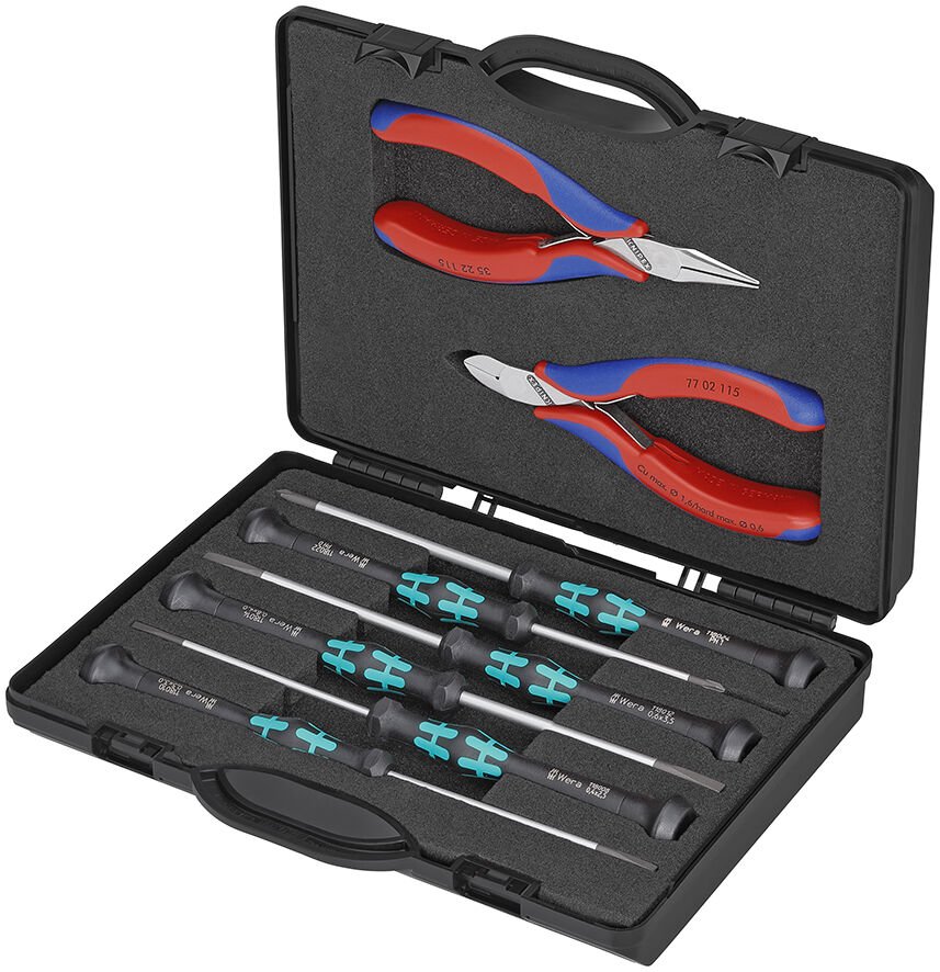 Knipex 00 20 18 ESD Elektronikçi Pense Seti