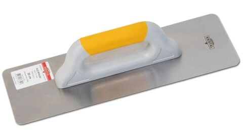 Kristal Kapalı Plastik Saplı Radyüslü Alçı Malası 45 cm Kod: 36703