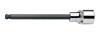 Ceta Form C28S-HB05XL 1/2'' Topbaşlı Allen Uçlu Lokma (Ekstra Uzun Tip) - 5 x 140 mm