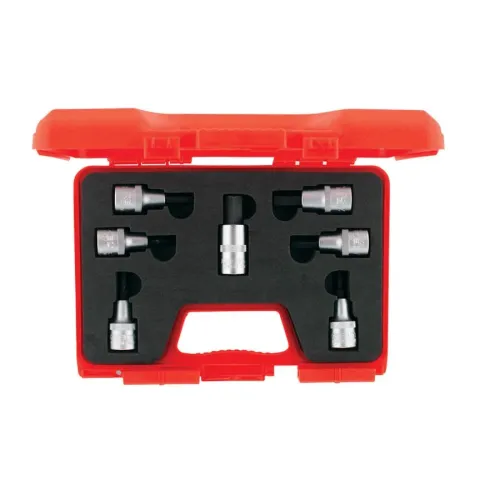 İzeltaş 1/2'' Lokmalı Allen Uç Takımı (60mm - 7 Parça)