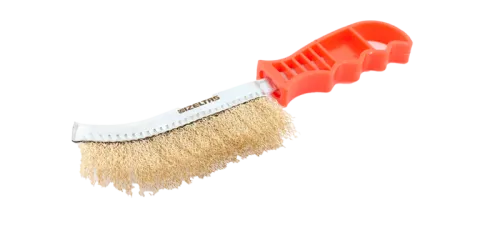 İzeltaş Kıvrık Uçlu Fırça Plastik Saplı 270 Mm