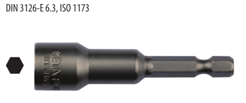 Ceta Form BT/1765 1/4'' Manyetik Lokma Uç - 17 x 65 mm