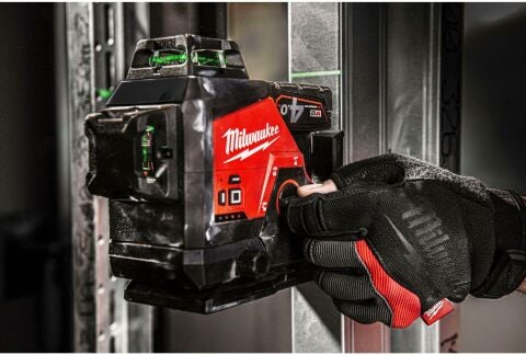 Milwaukee M12 3PLKIT-401C 2 DİK.1 YATAY YEŞİL 360 DERECE LAZER-SET 4933478960