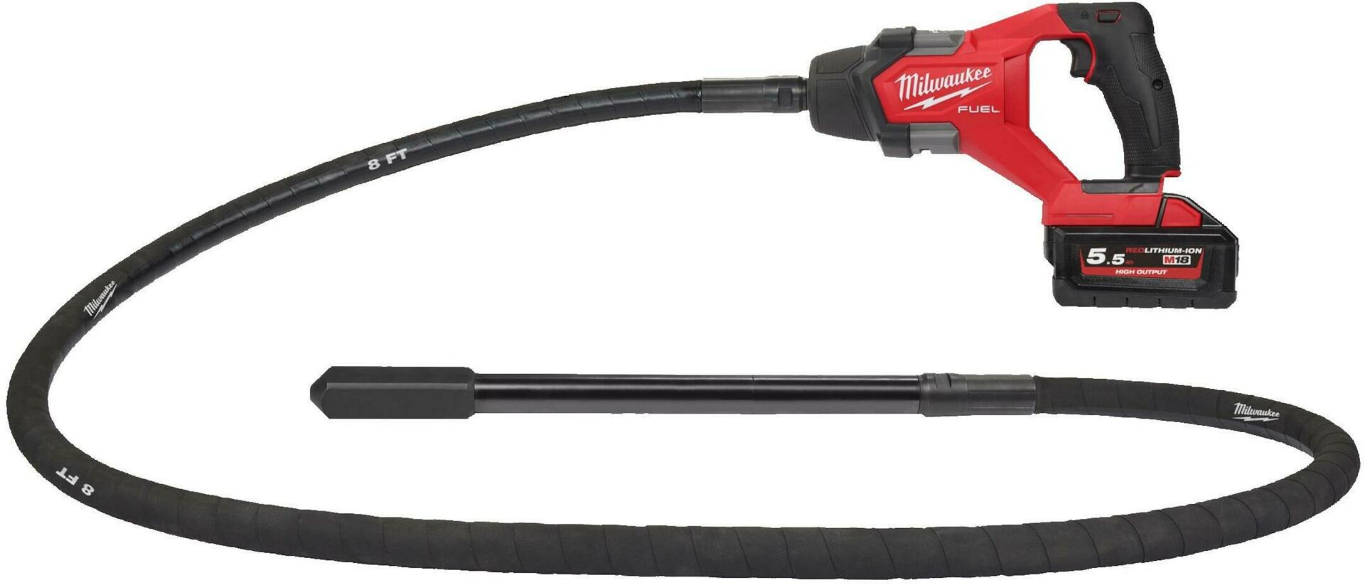Milwaukee M18 FCVN24-551 AKÜLÜ BETON VİBRATÖRÜ
