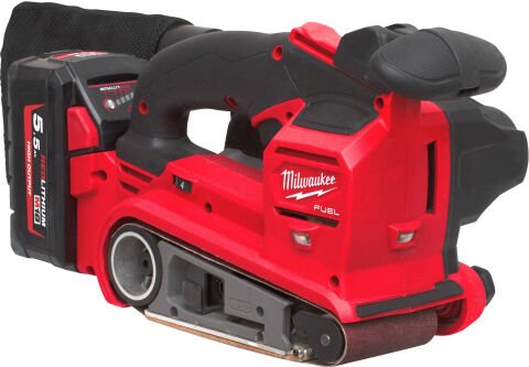 Milwaukee M18 FBTS75-552X AKÜLÜ BANT ZIMPARA 75 mm
