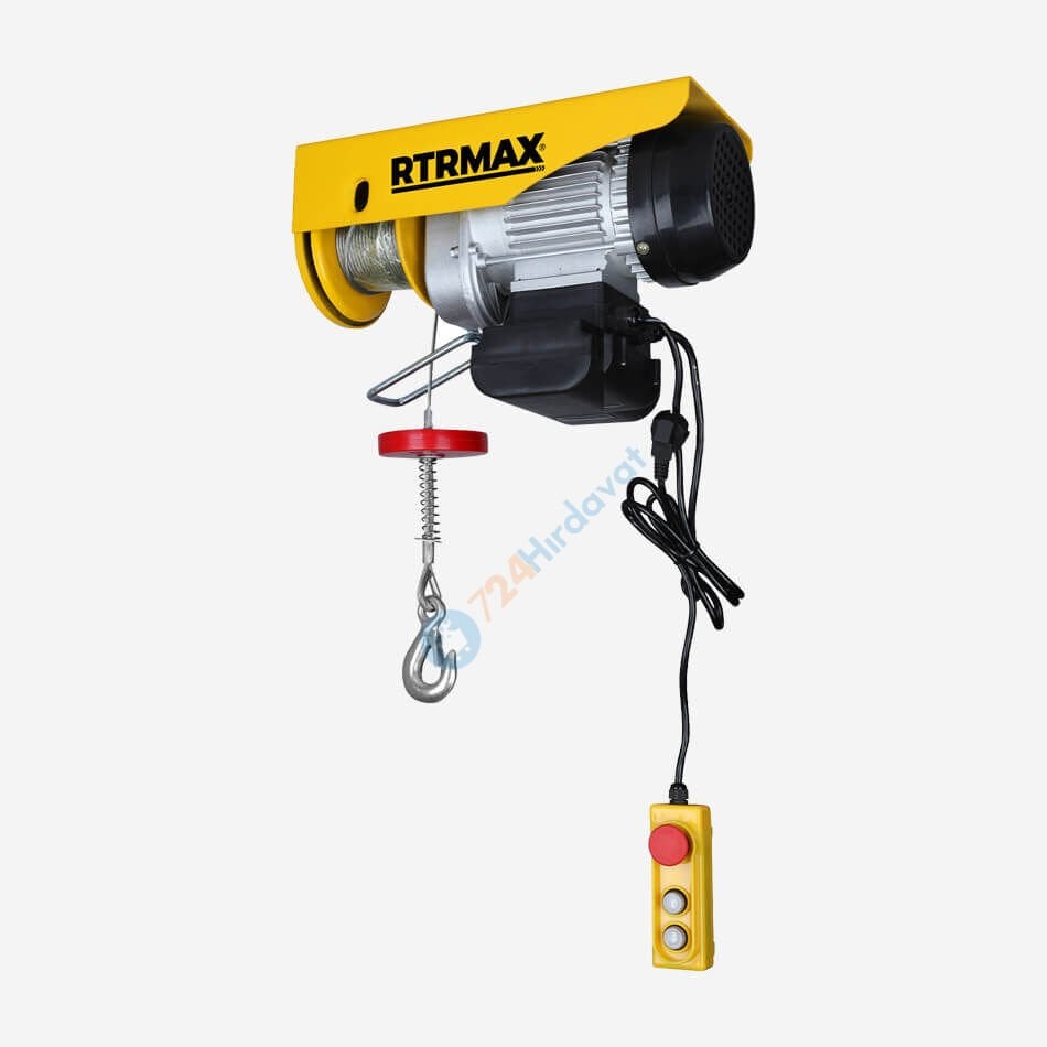 RTRMAX RTM425 Elektrikli Vinç 500W 125/250Kg Bakır Sargı Rtrmax